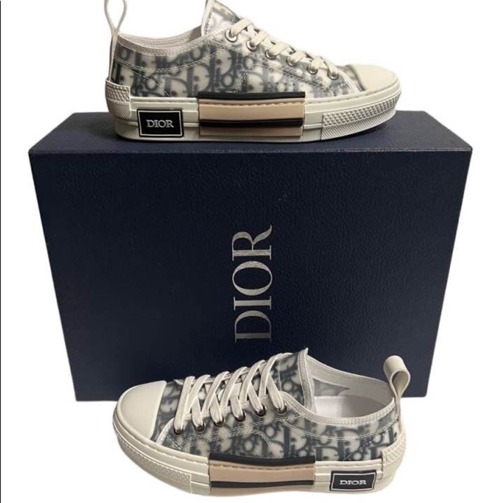 Christian Dior B23 Low Monogram Sneakers 36 W/ B